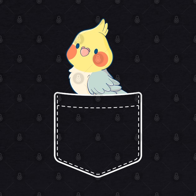 Cockatiel Pocket by CreativeShirt